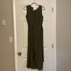 Green Calvin Klein jumpsuit size 4